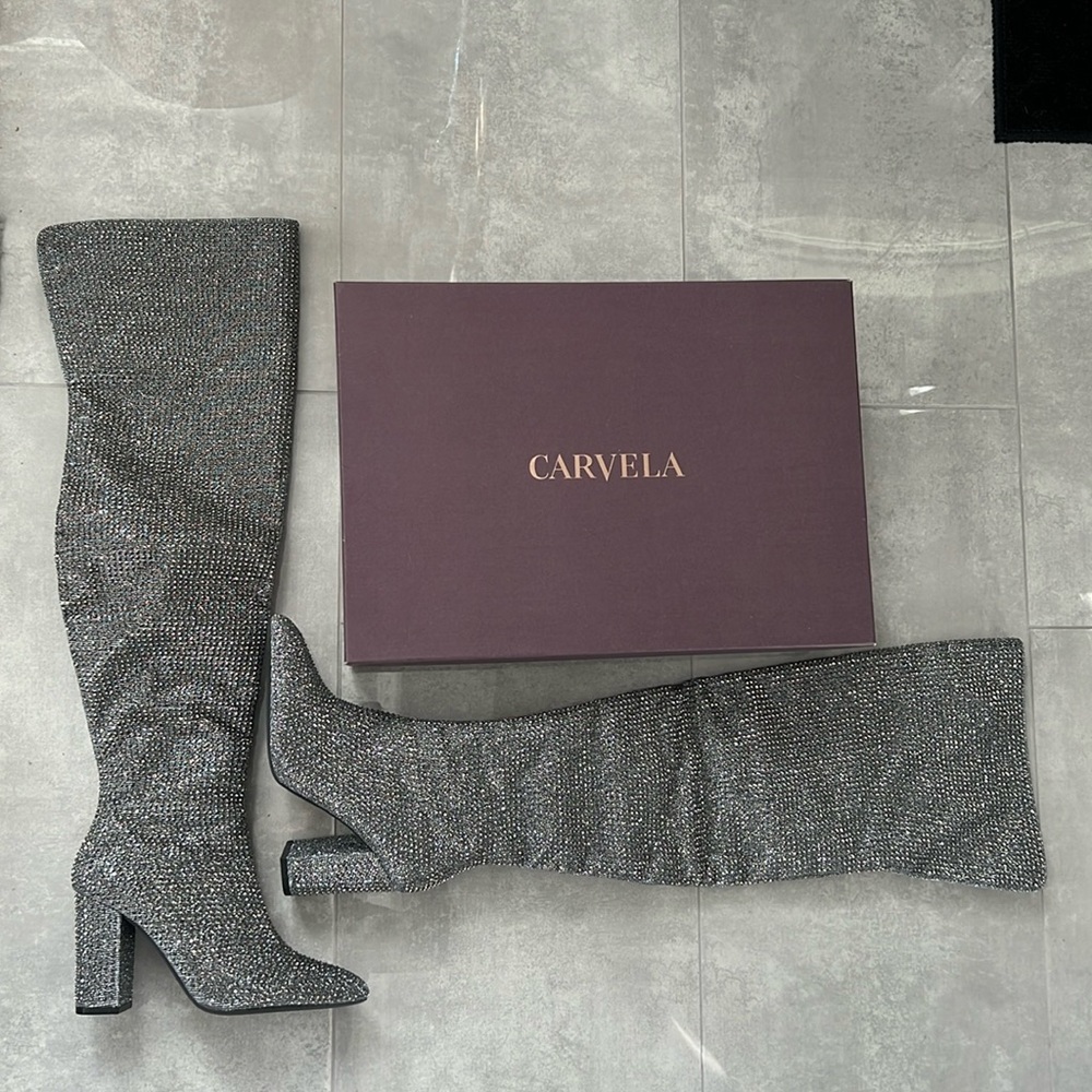 NEW Carvela Shine High Leg Boots